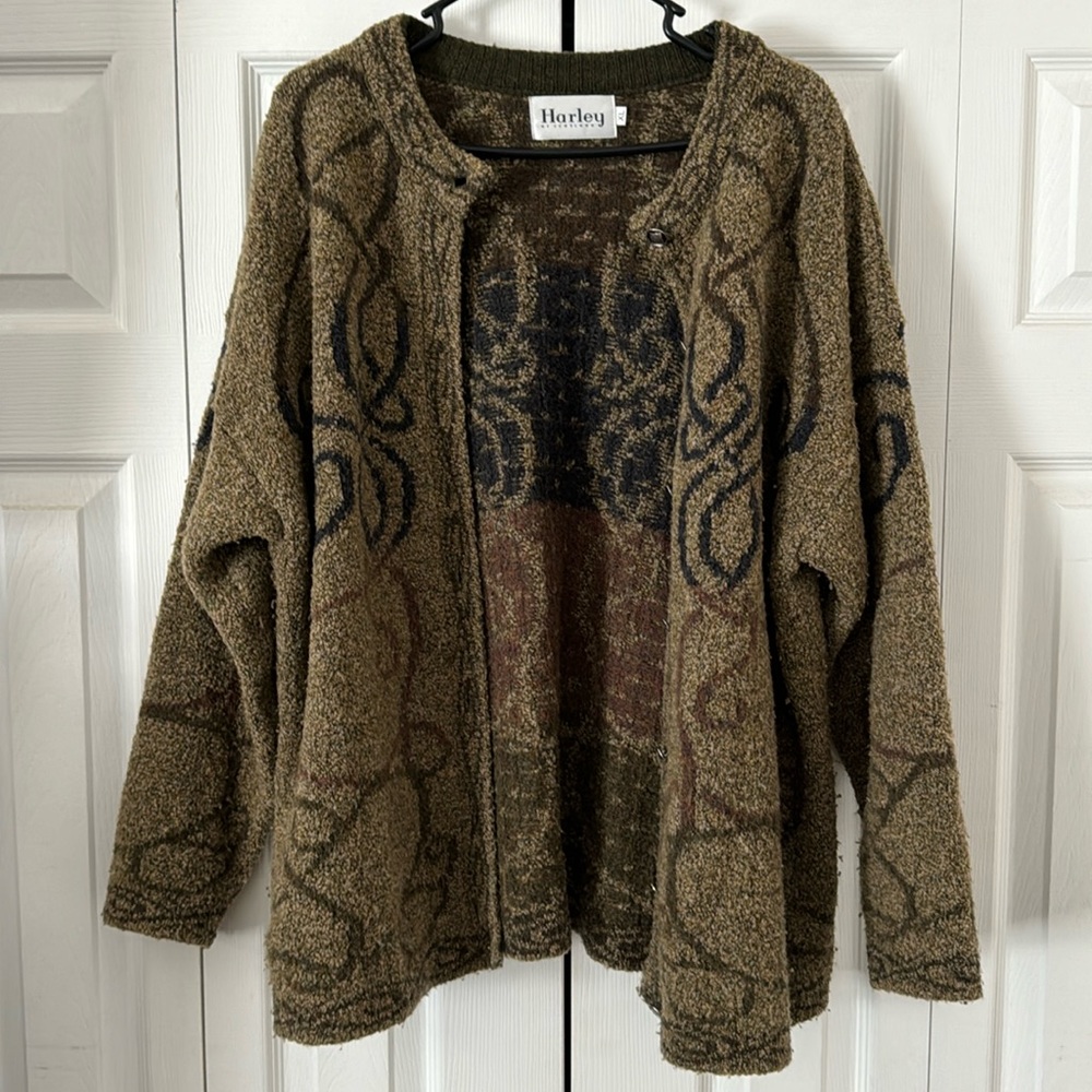 Harley Of Scotland XL Button UP Sweater